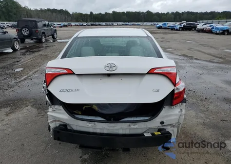 2014 Toyota Corolla L from USA, damaged, VIN 2T1BURHE0EC216140